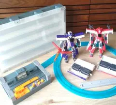 シンカリオン4点まとめ売り こまち つばさ ビッグ基地ボックス 基地レールセット