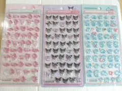 ボンボンドロップシール　サンリオ　ミニ　正規品　3点