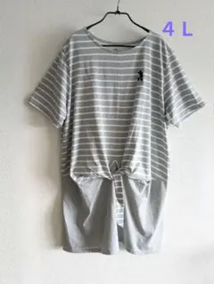 大きいサイズ４Ｌ ミッキー　ディズニーワンピース 　チュニック　未使用