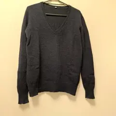 無印良品　紺色　ニット　Sサイズ　アルパカ入り