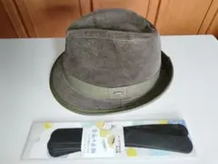 RUBEN オリーブグリーン コーデュロイ ハット