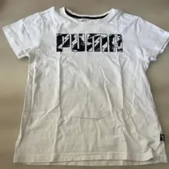 PUMA カモフラージュロゴ Tシャツ 140