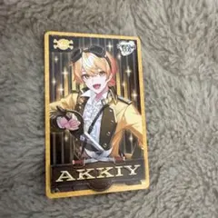 あっきぃ FC会員限定オリジナルカードAMPTAK×COLORS
