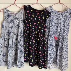 H&M ノースリーブワンピース 3点セット