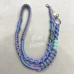 スマホショルダーストラップ　チャーム付き　ハンドメイド