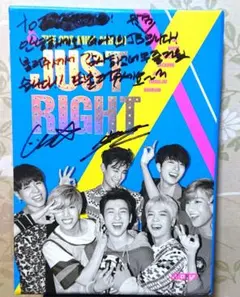 GOT7 갓세븐 直筆 サイン 非売品 アルバム cd 韓流 韓国 jyp 公式