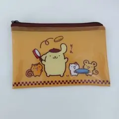 Sanrio　フラットポーチ　ポムポムプリン　新品未使用　匿名配送　サンリオ