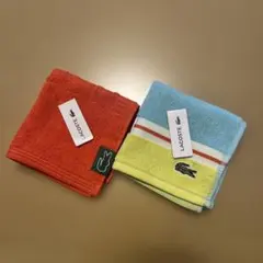 LACOSTE ラコステ タオルハンカチ2枚セット
