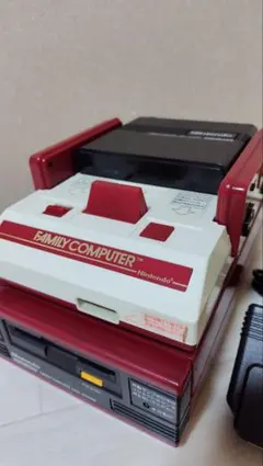 【動作品】任天堂　ファミコン＆ディスクシステム