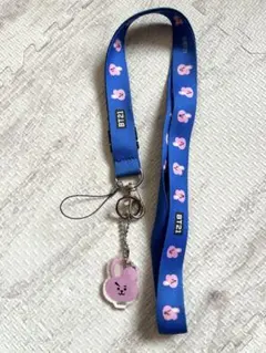 BT21 COOKY ストラップ チャーム付き