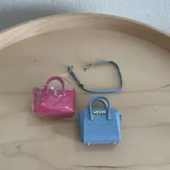 サマンサタバサ ミニチュアチャーム／ジルスチュアート トートキーホルダー