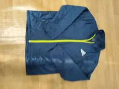 adidas ネイビー フルジップアウター 160