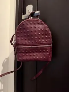 ZARA ザラ スタッズ ミニリュック ボルドー バックパック Y2K