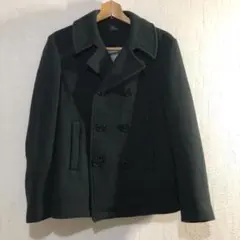 美品 size M LACOSTE ラコステ ウール Pコート 48/3 GRN