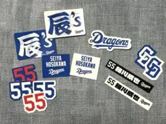 【新品未使用】中日ドラゴンズ　細川成也　応援ステッカー（匿名配送）