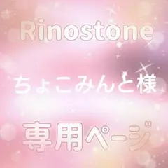 ちょこみんと様専用ページ