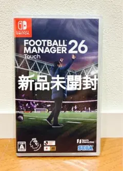 【新品未開封】Football Manager 26 Touch　Switch