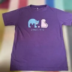 mont-bellキッズ　tシャツ 140cm パープル