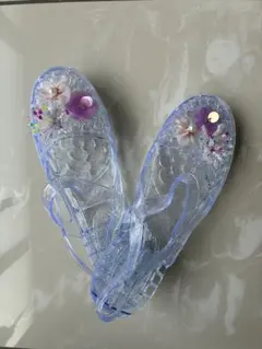 未使用♡ジェリーシューズ　クリアサンダル　韓国　HeavenlyJelly 風のサムネイル
