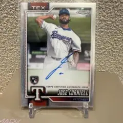 Topps Chrome Jose Corniell 直筆サインカード