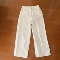 ストレート ワイドパンツ