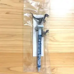 ジュラシックワールド　マスコットシャープペン　ブルー　ベータ　新たなる支配者