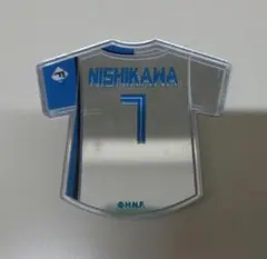 北海道日本ハムファイターズ 西川遥輝 ユニフォーム型アクリルミラー