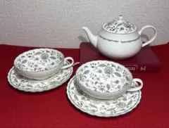 良品　廃盤品　Noritake カリフパレス　ティーポット　　カップ&ソーサー