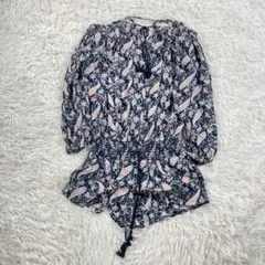 ラルフローレン ペイズリー ワンピース ボヘミアン チュニック インド製 M相当のサムネイル