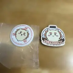 ちいかわ くら寿司 缶バッジ＆マグネット シーサー