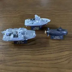 ワールドシップデフォルメ 海上自衛隊 うんりゅう 、ひゅうが、ちょうかい