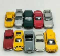 ミニカー 10台セット まとめ売り 10台セット スポーツカー 旧車