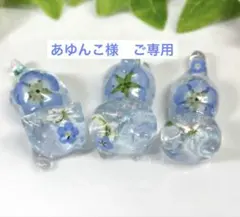 【専用】♡お花たっぷりのネコさんの箸置き♡固まるハーバリウム