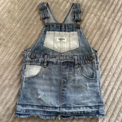 OshKosh デニム ジャンバースカート80