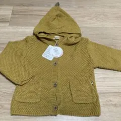 テータテート ニットアウター 90レモン