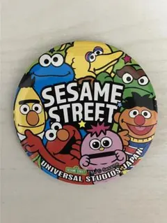 USJ限定　セサミストリート　缶バッジ
