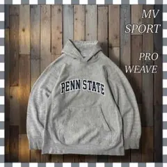 MV SPORT カレッジ系 肉厚 リバースタイプ プルオーバーパーカーM