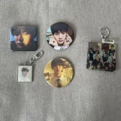 enhypen ヒスン　缶バッチ　キーリング