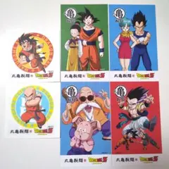 丸亀製麺　ドラゴンボールZ　コラボ　うどん札 4枚　ステッカー 2枚