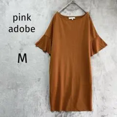 pink adobe/フレアスリーブワンピース/M/プルオーバー ゆったりのサムネイル