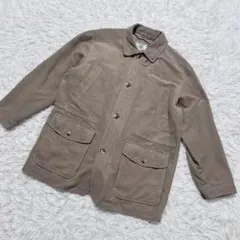 【c6761】INTERMEZZO ミリタリージャケット ブラウン