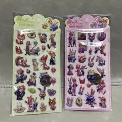 海外　ズートピア 立体　Zootopia 3D ボンボンドロップシール　シール