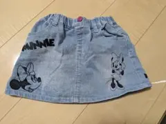 110cm　BABYDOLLデニムスカート