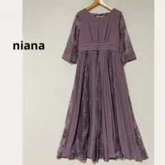 niana パーティードレス　ワンピース 結婚式　 LL 大きいサイズ