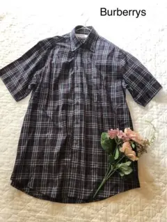 ★3連休限定★Burberrys ★チェック柄 半袖シャツ★