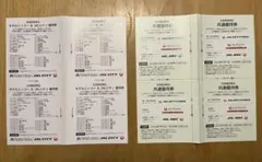 JAL 共通優待券×4枚、ホテル優待券×4枚のサムネイル