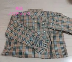 【美品】BURBERRY ノバチェック柄 長袖シャツ