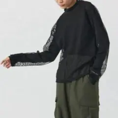 最終価格】Auntie Rosa Holiday メッシュ オーバーサイズロンT