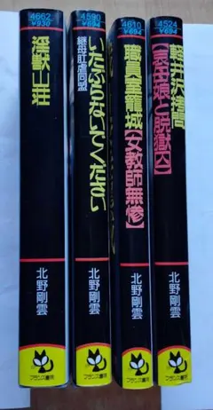 北野剛雲四冊 淫獣山荘 職員室籠城 いたぶらないでください 軽井沢拷問のサムネイル