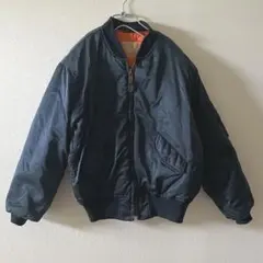 希少【ヒューストン】MA-1 フライトジャケット 復刻 XL SCOVILL製